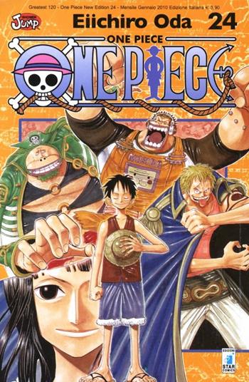 One piece. New edition. Vol. 24 - Eiichiro Oda - Libro Star Comics 2010, Greatest | Libraccio.it