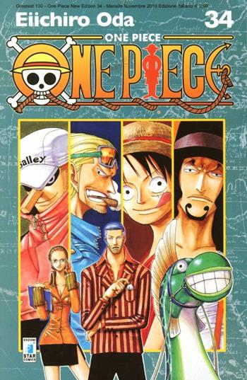 One piece. New edition. Vol. 34 - Eiichiro Oda - Libro Star Comics 2010, Greatest | Libraccio.it
