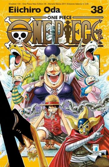 One piece. New edition. Vol. 38 - Eiichiro Oda - Libro Star Comics 2011, Greatest | Libraccio.it