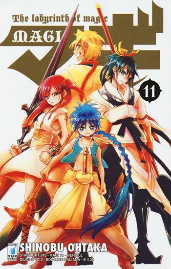 Magi. Vol. 11 - Shinobu Ohtaka - Libro Star Comics 2013, Starlight | Libraccio.it