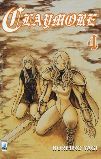 Claymore. Vol. 4 - Norihiro Yagi - Libro Star Comics 2016, Point break | Libraccio.it