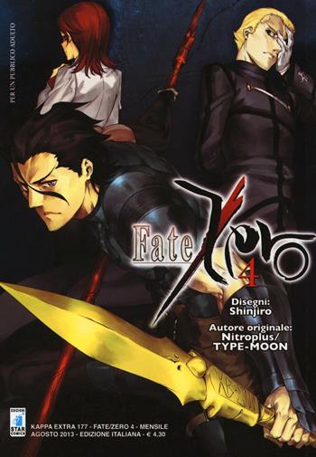 Fate/Zero. Vol. 4 - Shinjiro, 5pb.xNitroplus, Type-Moon - Libro Star Comics 2013, Kappa extra | Libraccio.it