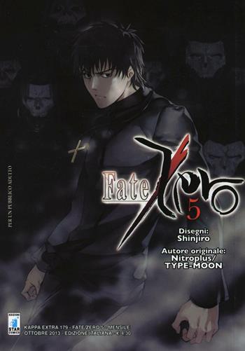 Fate/Zero. Vol. 5 - Shinjiro, 5pb.xNitroplus, Type-Moon - Libro Star Comics 2013, Kappa extra | Libraccio.it