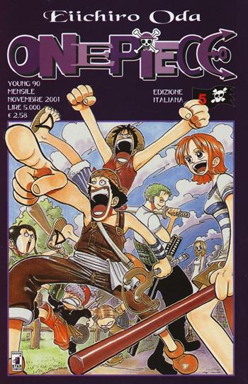 One piece. Vol. 5 - Eiichiro Oda - Libro Star Comics 2001, Young | Libraccio.it