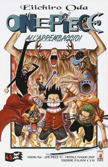 One piece. Vol. 43 - Eiichiro Oda - Libro Star Comics 2007, Young | Libraccio.it