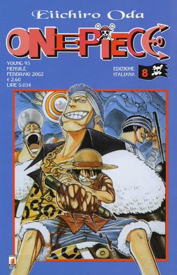 One piece. Vol. 8 - Eiichiro Oda - Libro Star Comics 2002, Young | Libraccio.it