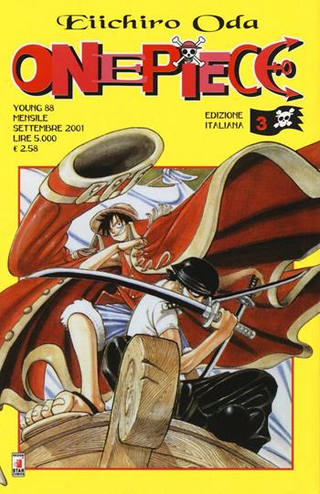 One piece. Vol. 3 - Eiichiro Oda - Libro Star Comics 2001, Young | Libraccio.it