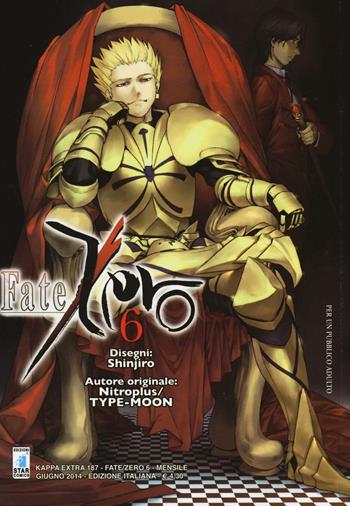 Fate/Zero. Vol. 6 - Shinjiro, 5pb.xNitroplus, Type-Moon - Libro Star Comics 2014, Kappa extra | Libraccio.it