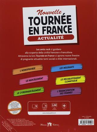 Nouvelle tournée en France. Actualité. Per la Scuola media. Ediz. per la scuola. Con CD-Audio - Davide Ametrano, Elena Auricchio, Annalaura Marino - Libro Medusa Editrice 2018 | Libraccio.it