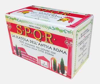 S.P.Q.R. La scatola dell'antica Roma. 500 domande per giocare con la storia della città eterna - Pietro Gorini - Libro L'Airone Editrice Roma 2023, La sfinge | Libraccio.it