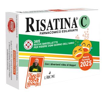 Risatina C 2025  - Libro L'Airone Editrice Roma 2024, Barzellettissime | Libraccio.it