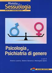 Rivista di sessuologia (2023). Vol. 1: Psicologia e psichiatria di genere