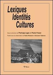 Lexiques identités cultures