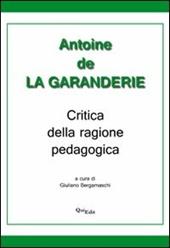 Critica della ragione pedagogica