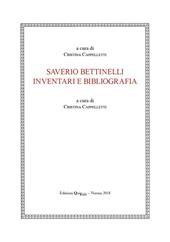 Saverio Bettinelli. Inventari e bibliografia