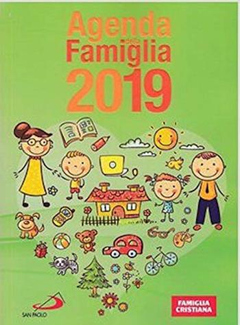 Agenda della famiglia 2019  - Libro San Paolo Periodici 2018 | Libraccio.it