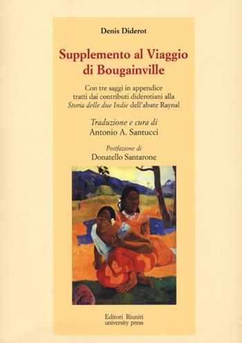 Supplemento al viaggio di Bouganville - Denis Diderot - Libro Editori Riuniti University Press 2013, Ventaglio | Libraccio.it