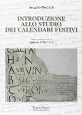 Introduzione allo studio dei calendari festivi