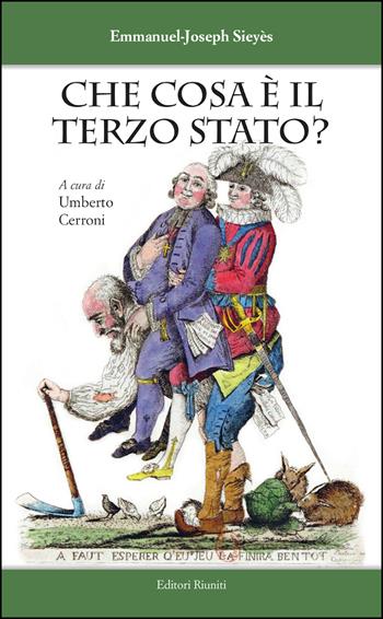 Che cosa è il Terzo Stato? - Emmanuel-Joseph Sieyès - Libro Editori Riuniti Univ. Press 2016 | Libraccio.it