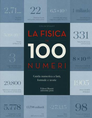 La fisica in 100 numeri. Guida numerica a fatti, formule e teorie - Colin Stuart - Libro Editori Riuniti Univ. Press 2017, Leonardo | Libraccio.it