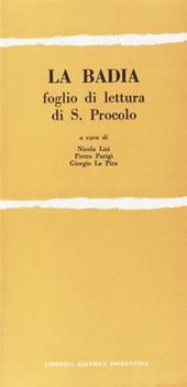 La badia. Foglio di lettura di S. Procolo