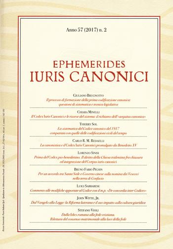 Ephemerides Iuris canonici (2017). Vol. 2  - Libro Marcianum Press 2017 | Libraccio.it