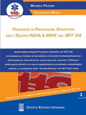 Proposte di procedure operative per l'equipe India & Mike nel Set 118