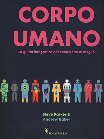 Corpo umano. La guida infografica per conoscerlo al meglio. Ediz. a colori - Steve Parker, Andrew Baker - Libro Il Castello 2017, Vari | Libraccio.it
