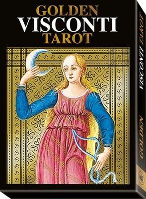 Golden Visconti Tarot  - Libro Lo Scarabeo 2020 | Libraccio.it