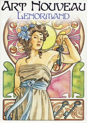 Art nouveau Lenormand. Con 36 carte - Lunaea Weatherstone, Antonella Castelli - Libro Lo Scarabeo 2016 | Libraccio.it