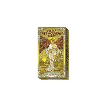 Golden art nouveau. Mini tarot. Ediz. multilingue - Giulia Massaglia - Libro Lo Scarabeo 2021, Tarocchi | Libraccio.it