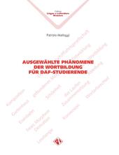 Ausgewählte phänomene der wortbildung für daf-studierende