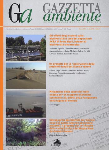 Gazzetta ambiente. Rivista sull'ambiente e il territorio (2018). Vol. 6  - Libro Alpes Italia 2019 | Libraccio.it