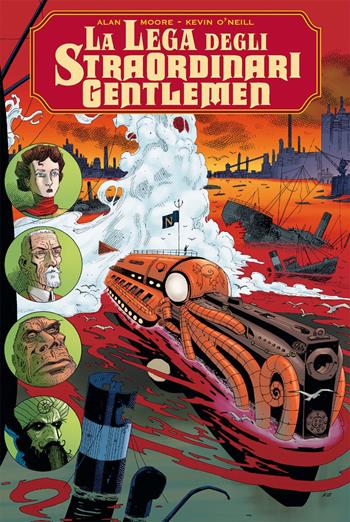 La lega degli straordinari gentlemen. Variant. Vol. 2 -  Alan Moore, Kevin O'Neill - Libro Bao Publishing 2020 | Libraccio.it