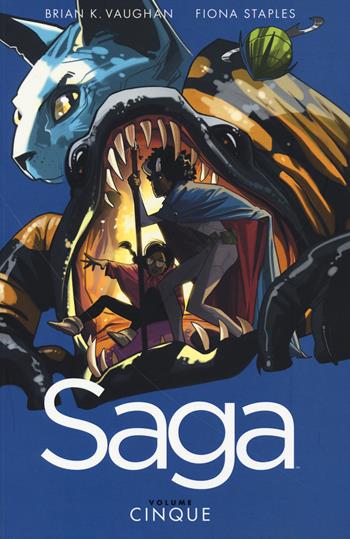 Saga. Vol. 5 - Brian K. Vaughan, Fiona Staples - Libro Bao Publishing 2015 | Libraccio.it