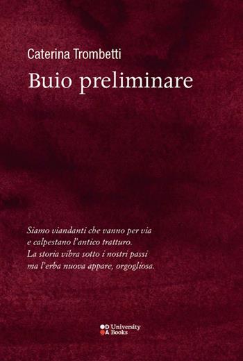 Buio preliminare - Caterina Trombetti - Libro DeriveApprodi 2026, DA University Books | Libraccio.it