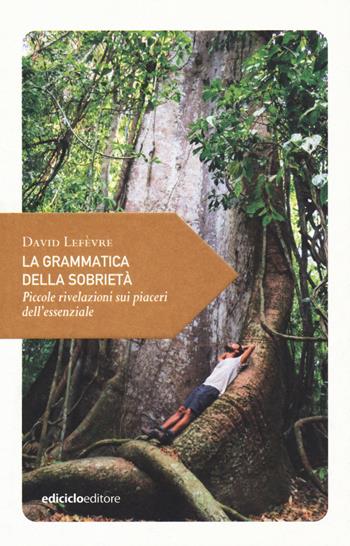 La grammatica della sobrietà. Piccole rivelazioni sui piaceri dell'essenziale - David Lefèvre - Libro Ediciclo 2018, Piccola filosofia di viaggio | Libraccio.it