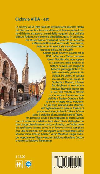 Ciclovia Aida Est. Da Verona a Trieste. Ediz. a spirale - Corrado Marastoni, Antonio Dalla Venezia - Libro Ediciclo 2020, Cicloguide | Libraccio.it