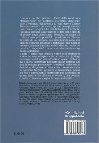 Oltre le gabbie dei generi. Il manifesto Pangender - Mirella Izzo - Libro EGA-Edizioni Gruppo Abele 2012, I ricci | Libraccio.it
