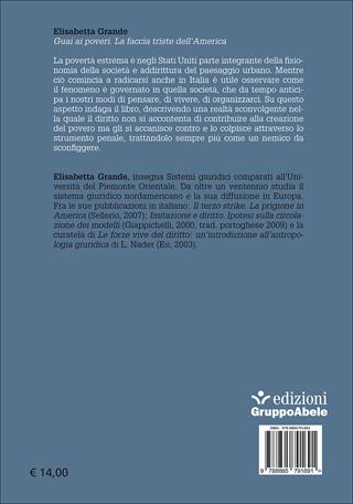 Guai ai poveri. La faccia triste dell'America - Elisabetta Grande - Libro EGA-Edizioni Gruppo Abele 2017, I ricci | Libraccio.it