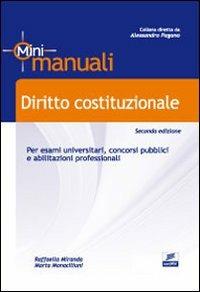 Diritto costituzionale - Raffaella Miranda, Marta Monaciliuni - Libro Edises 2011, EdiTEST. Mini manuali | Libraccio.it