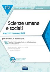 TFA. Scienze umane e sociali. Esercizi commentati per le classi A036 e A037. Con software di simulazione