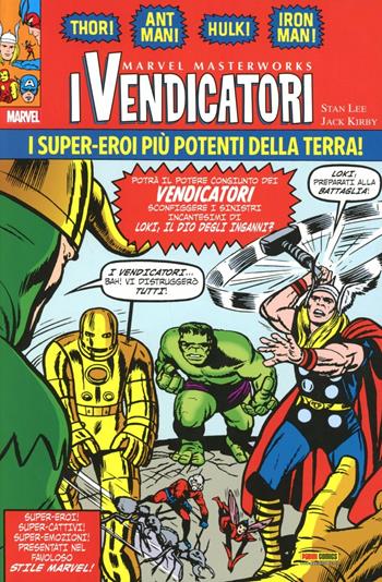 I vendicatori. Vol. 1 - Stan Lee, Jack Kirby - Libro Panini Comics 2012, Marvel masterworks | Libraccio.it