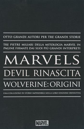 I maestri Marvels: Marvels-Wolverine: origini-Devil rinascita - Paul Jenkins, Andy Kubert, Frank Miller - Libro Panini Comics 2013, Marvel Graphic Novels | Libraccio.it