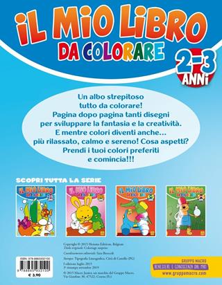 Il mio libro da colorare  - Libro Macro Junior 2015 | Libraccio.it