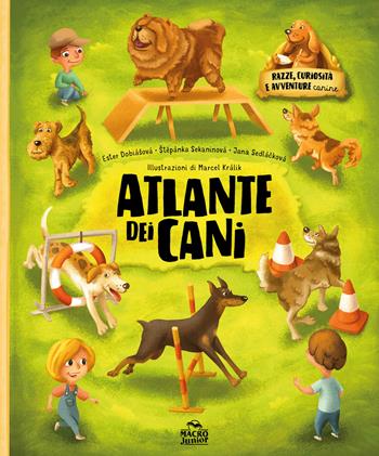 Atlante dei cani. Razze curiosità e avventure canine. Ediz. a colori - Ester Dobiasova, Stepánka Sekaninova, Jana Sedlácková - Libro Macro Junior 2021, Junior | Libraccio.it