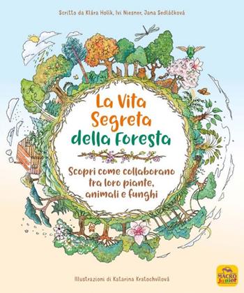 La vita segreta della foresta. Scopri come collaborano tra loro piante, animali e funghi. Ediz. illustrata - Klara Holik, Ivi Niesner, Jana Sedlácková - Libro Macro Junior 2024 | Libraccio.it