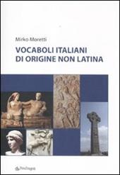 Vocaboli italiani di origine non latina