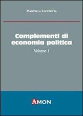 Complementi di economia politica. Vol. 1