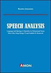 Speech analysis